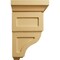Ekena Millwork 4"W x 4 3/4"D x 8"H Small Reyes Wood Corbel, Alder CORW04X04X08RYAL - alternate 2